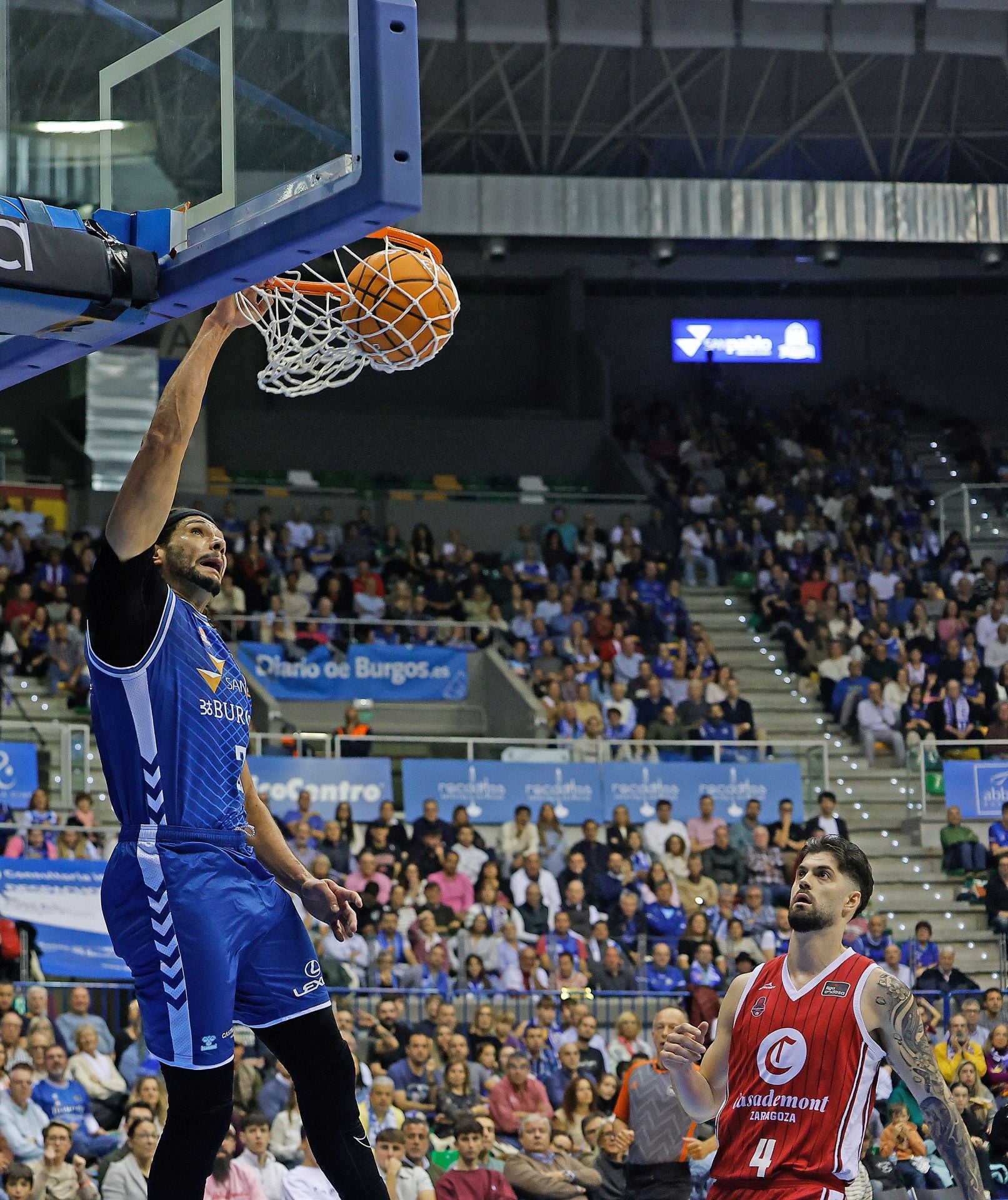 Así ha sido en imágenes la derrota del San Pablo frente al Casademont Zaragoza