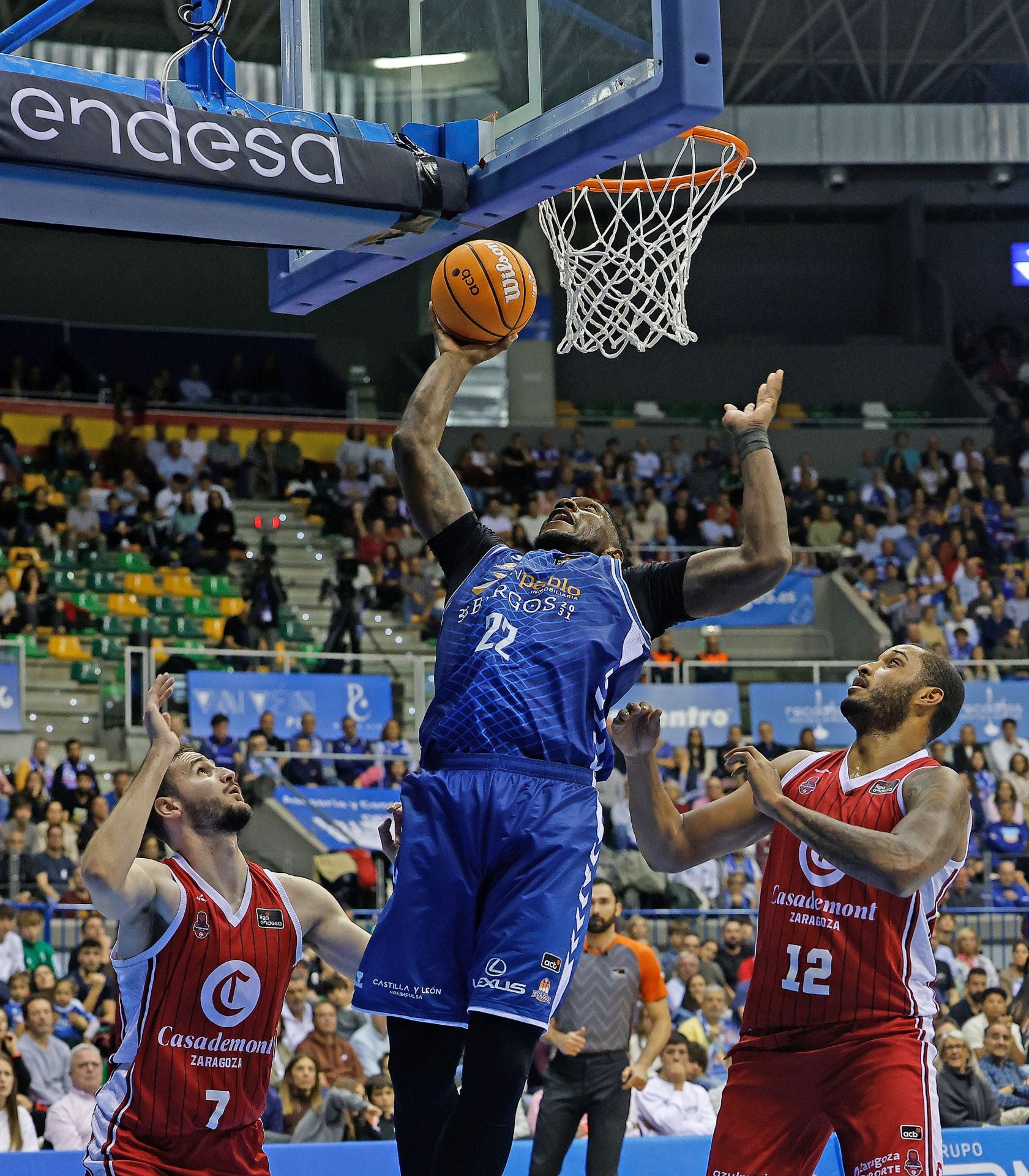 Así ha sido en imágenes la derrota del San Pablo frente al Casademont Zaragoza