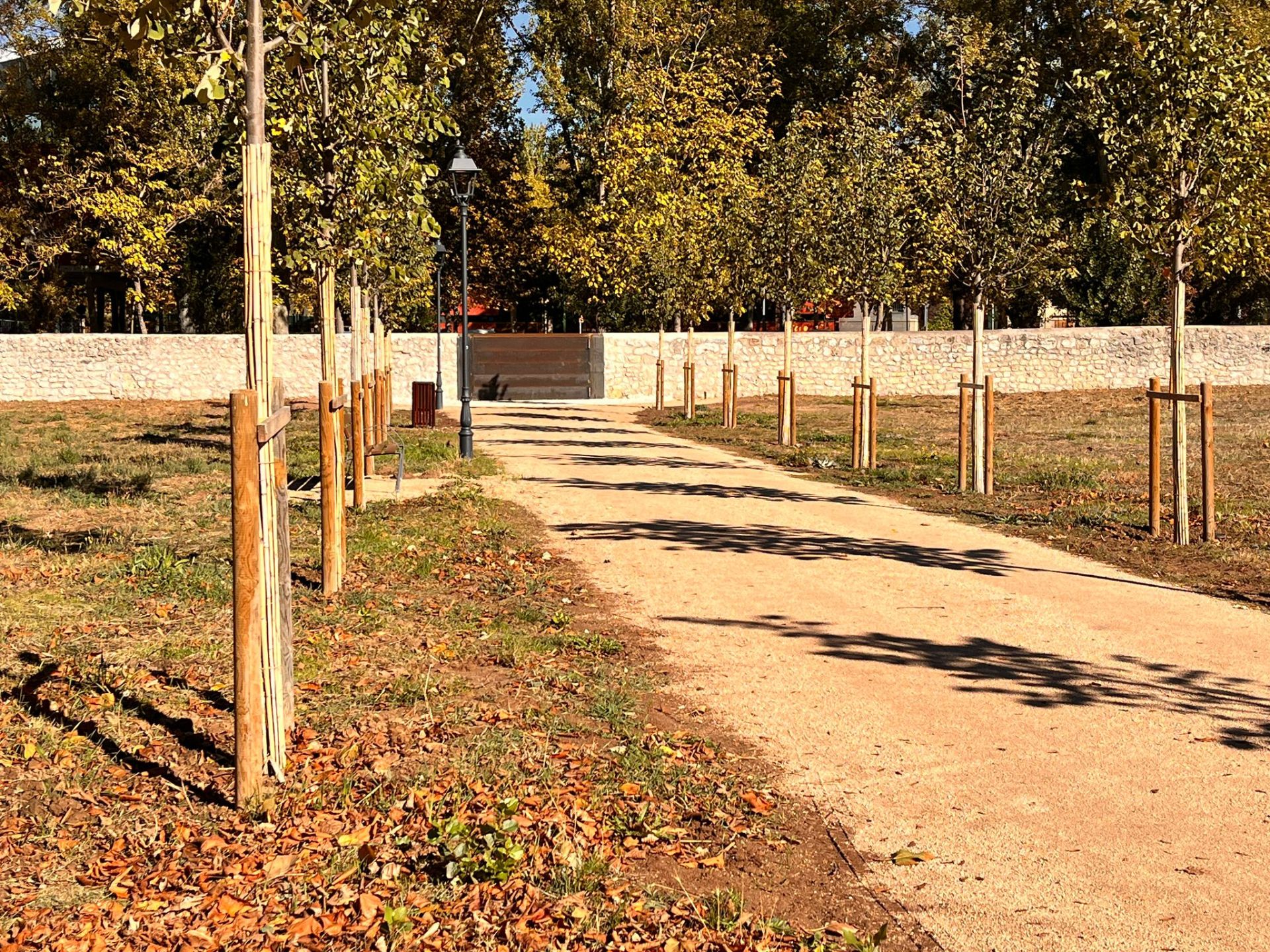 Así ha quedado el parque de El Parral en Burgos tras una remodelación de dos millones de euros