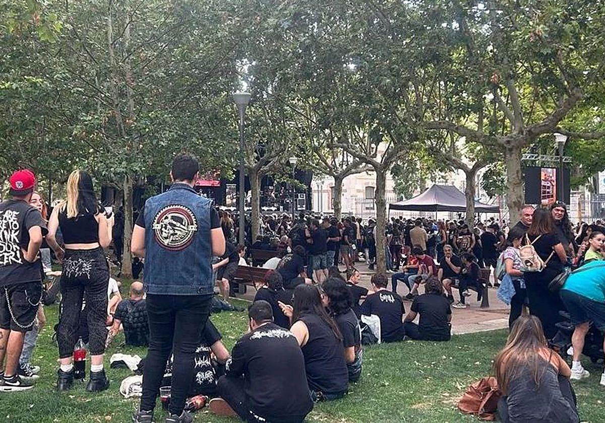 Imagen de una edición anterior del Zurbaran Rock Burgos.