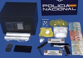 Material requisado en Burgos.