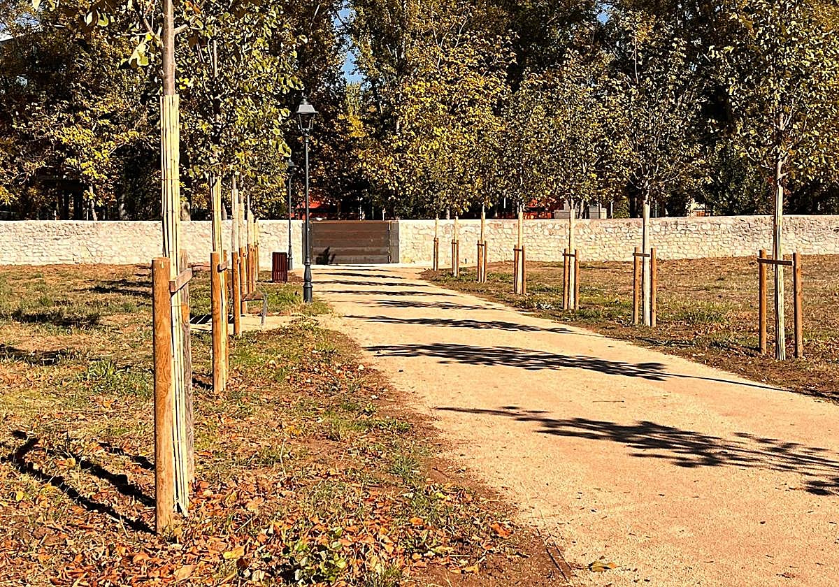Puerta de acceso desde la calle Jose María VIllacián