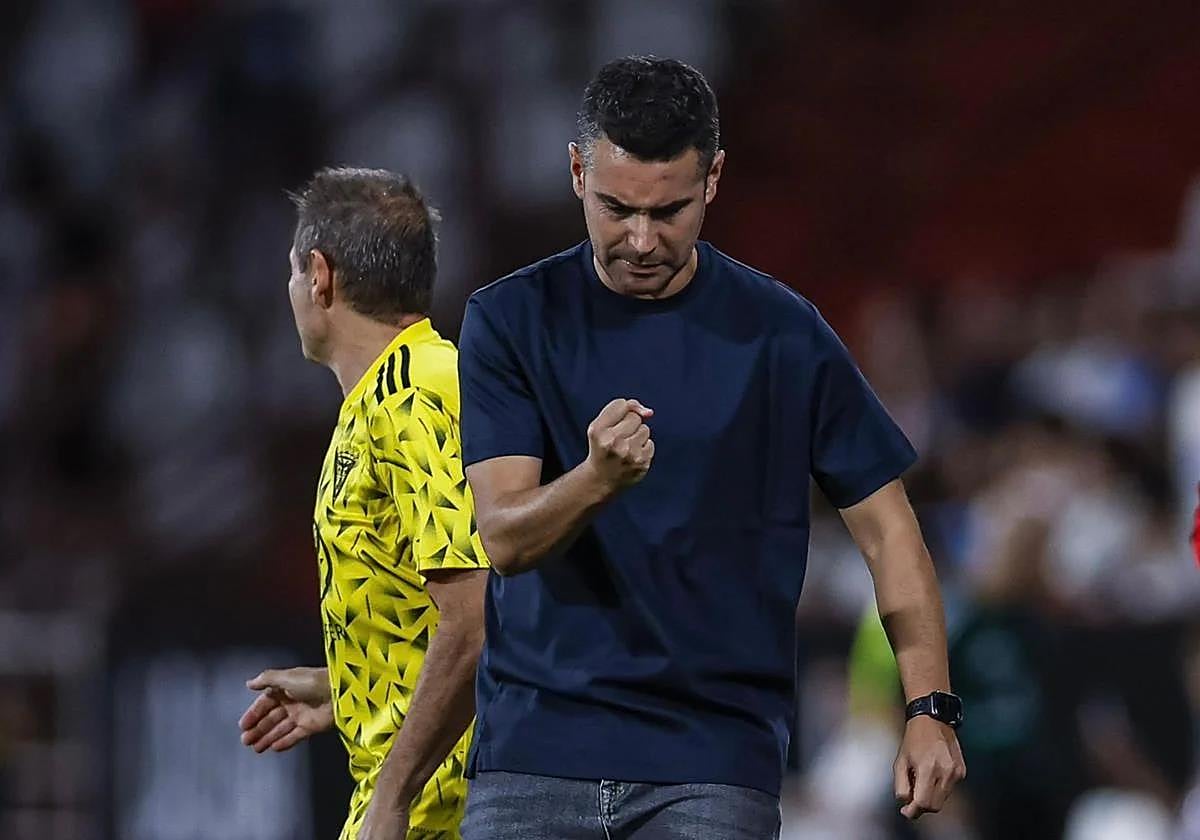 Imágen de archivo de Fran Justo, entrenador del CD Mirandés.