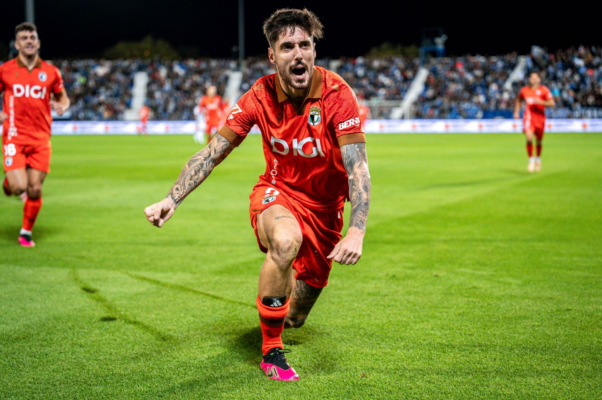 Así ha sido la victoria del Burgos CF frente al Leganés