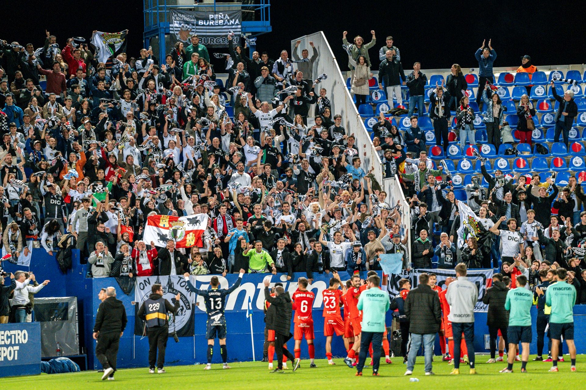 Así ha sido la victoria del Burgos CF frente al Leganés