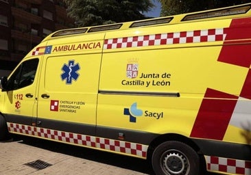 Herido un motorista de 70 años al salirse en una carretera provincial de Burgos