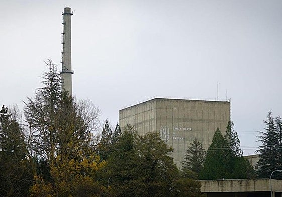 Central Nuclear ya clausurada en Santa María de Garoña.
