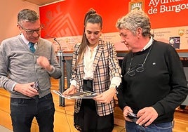 Ignacio González de Miguel, Andrea Ballesteros y Carlos Lozano.