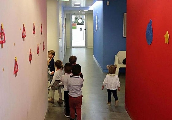 Imagen de archivo de una escuela infantil.