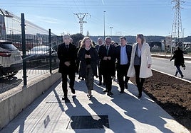 Visita a unas obras en Villalonquéjar.