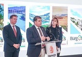 Presentación del nuevo material promocional turístico de la provincia de Burgos.