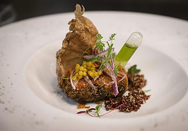 'Una Morcilla con Altura...', tapa ganadora del Concurso Nacional de Tapa de Morcilla de Burgos