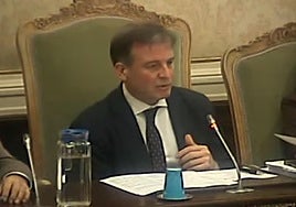 Borja Suárez en el Pleno de este viernes.