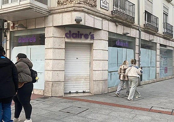 Imagen de Claire's, que cierra sus puertas.