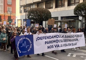 3.500 personas denuncian en Burgos la privatización encubierta de la Sanidad por parte de la Junta