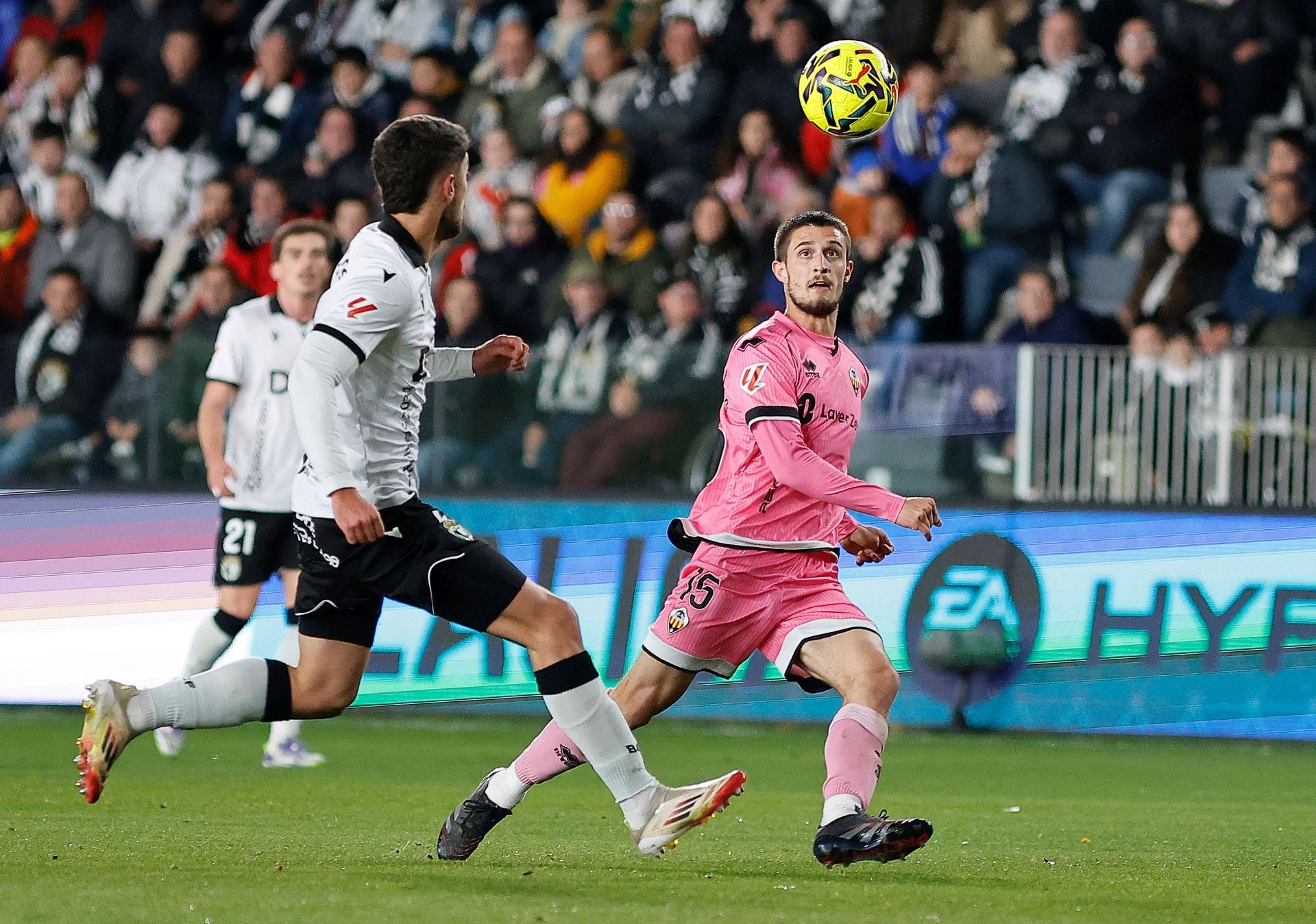 El partido entre el Burgos CF y el Castellón, en imágenes