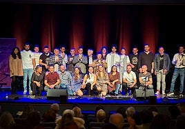 Foto de familia del II Concurso de Composición FLPR.