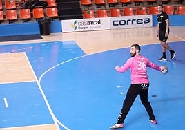 Gerard Forns durante un encuentro de la temporada.