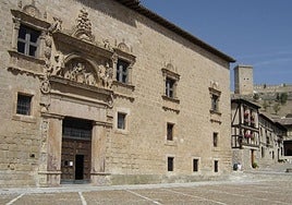 Palacio de Peñaranda de los Condes de Miranda, en Peñaranda de Duero.