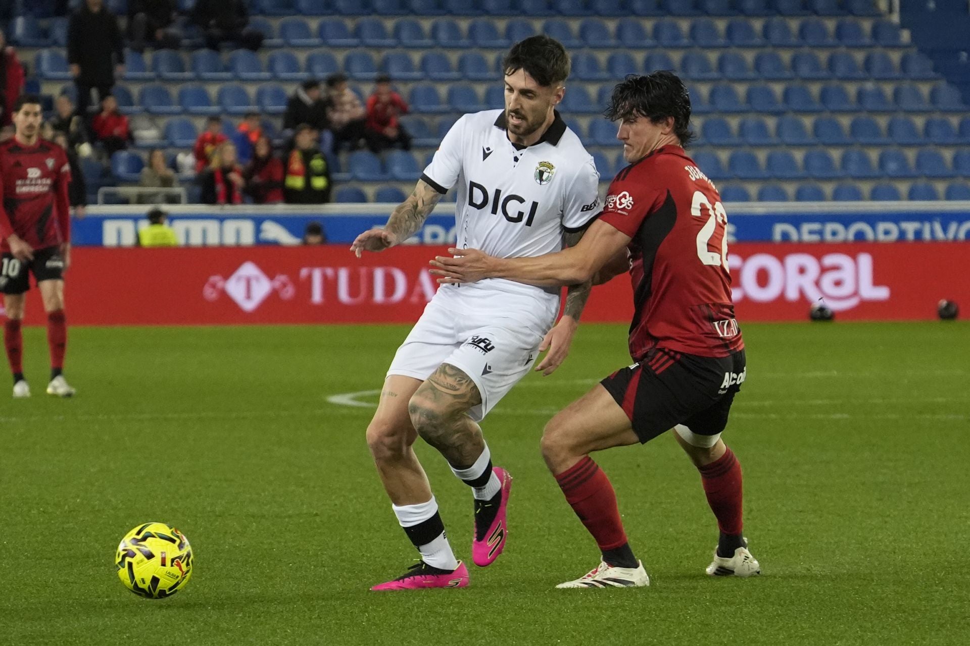 Todas las imágenes del derbi burgalés entre el Mirandés y el Burgos