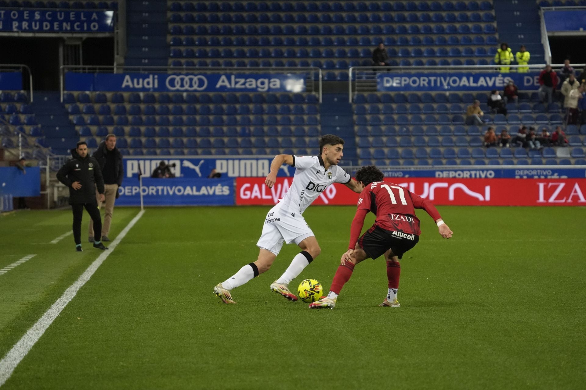 Todas las imágenes del derbi burgalés entre el Mirandés y el Burgos