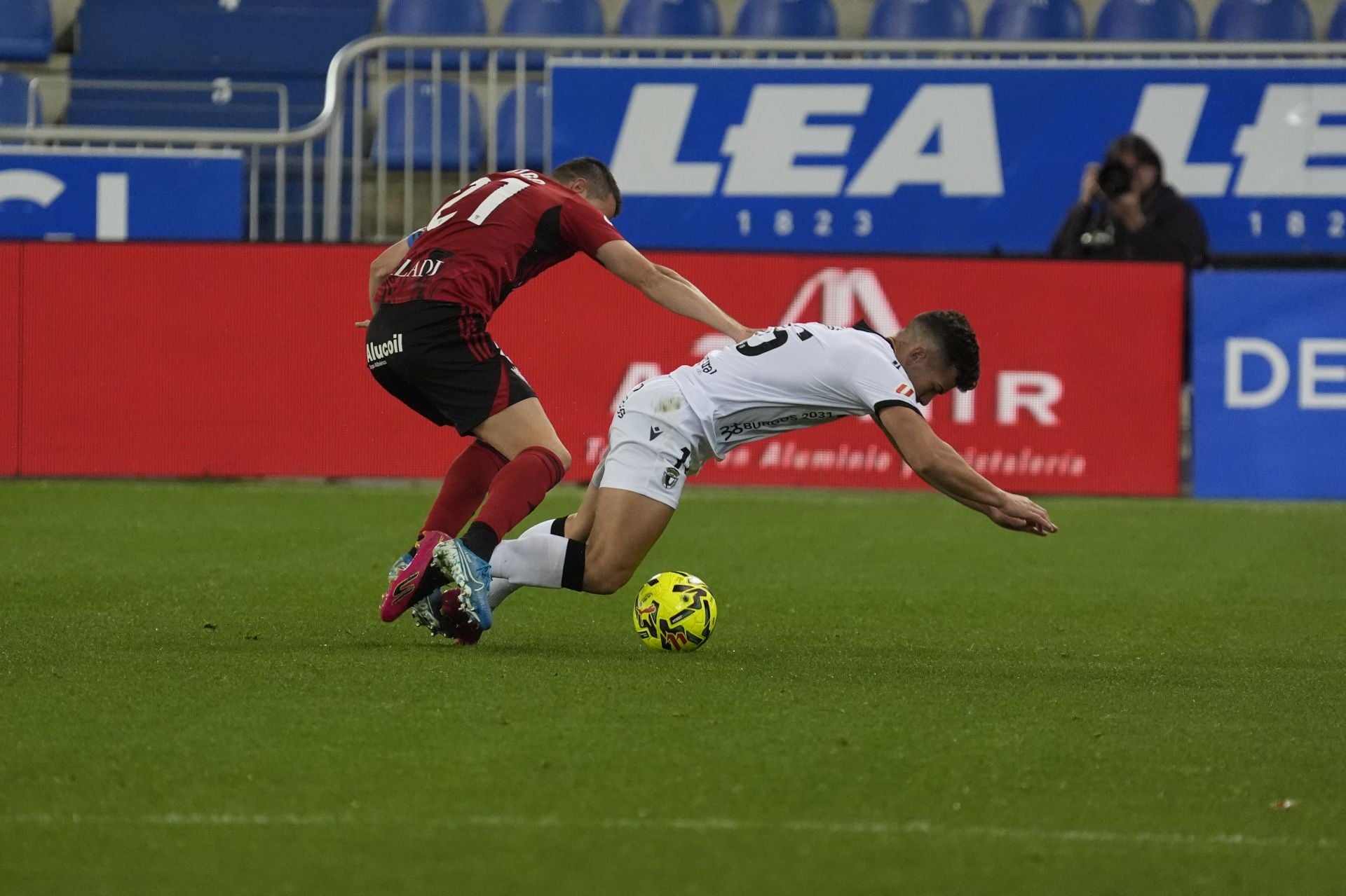 Todas las imágenes del derbi burgalés entre el Mirandés y el Burgos
