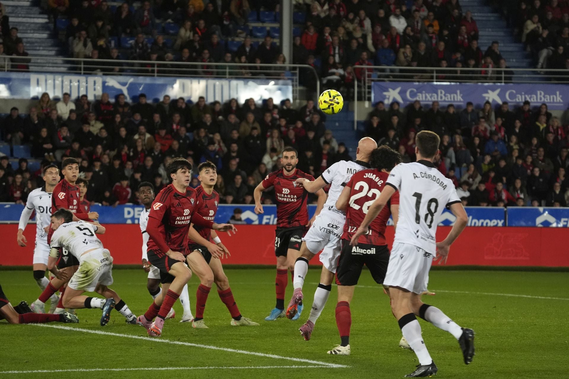 Todas las imágenes del derbi burgalés entre el Mirandés y el Burgos