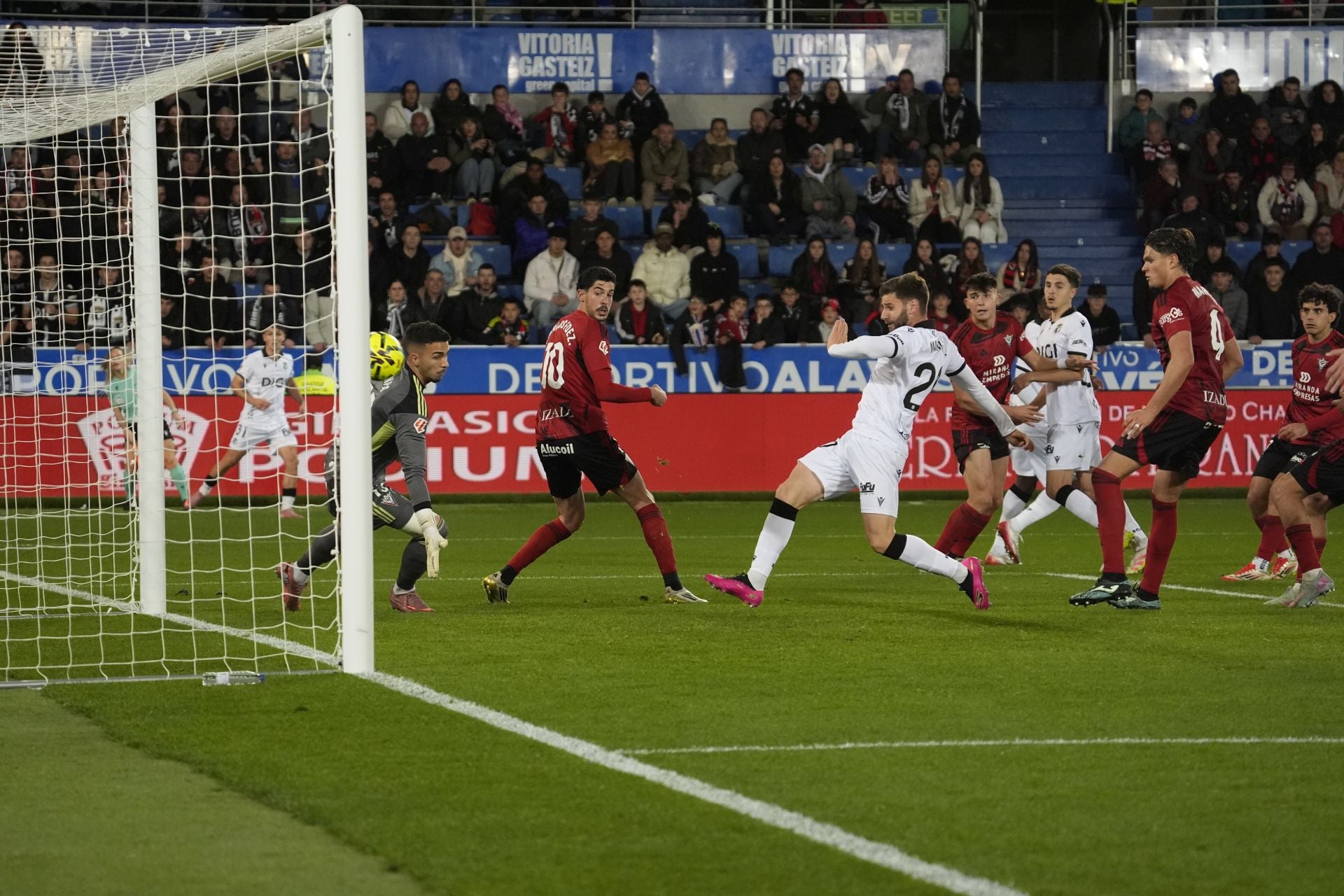 Todas las imágenes del derbi burgalés entre el Mirandés y el Burgos