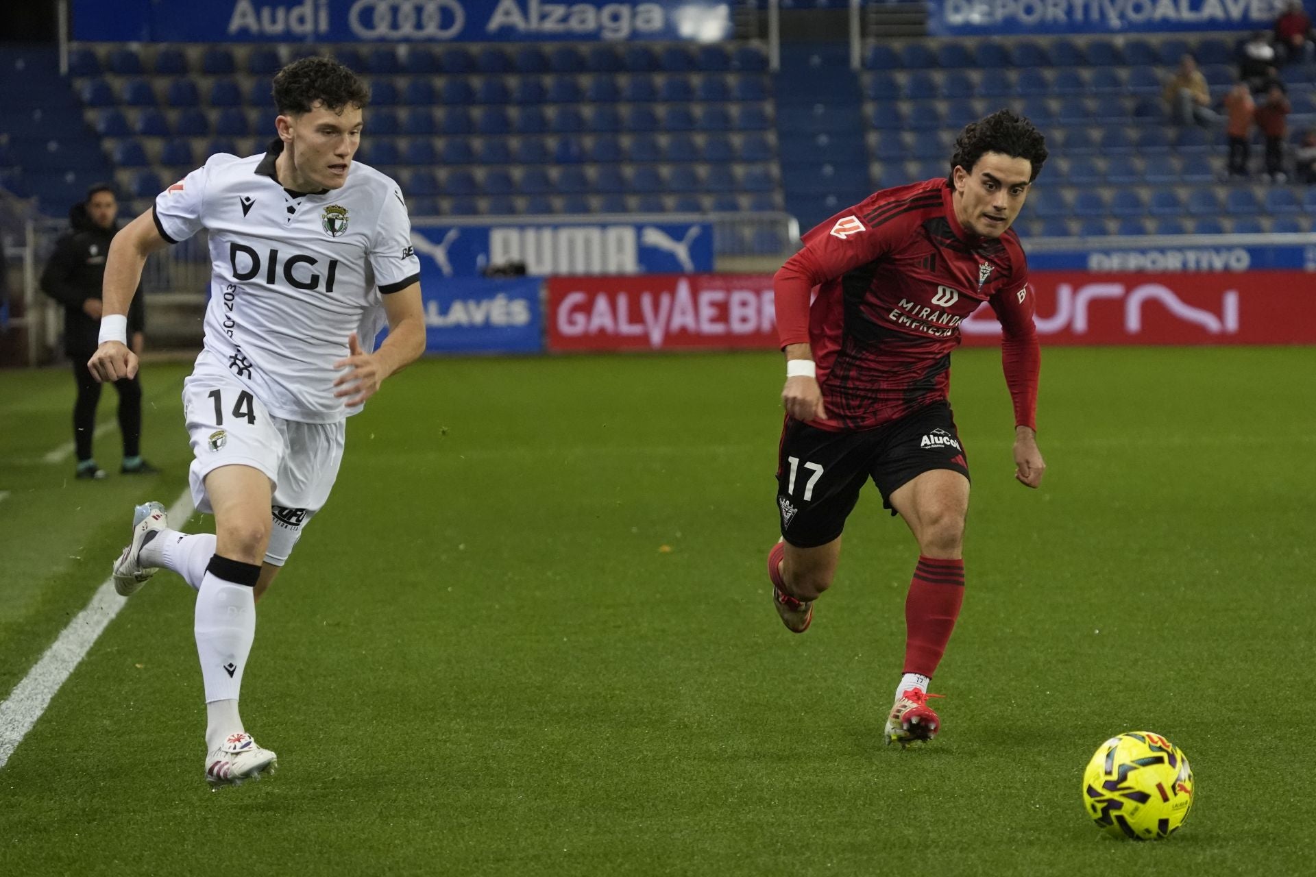 Todas las imágenes del derbi burgalés entre el Mirandés y el Burgos