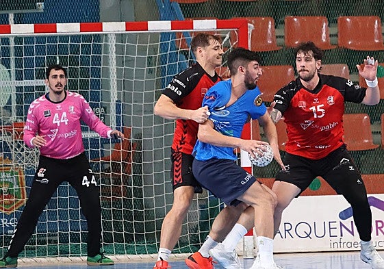 Imagen de un momento del partido.