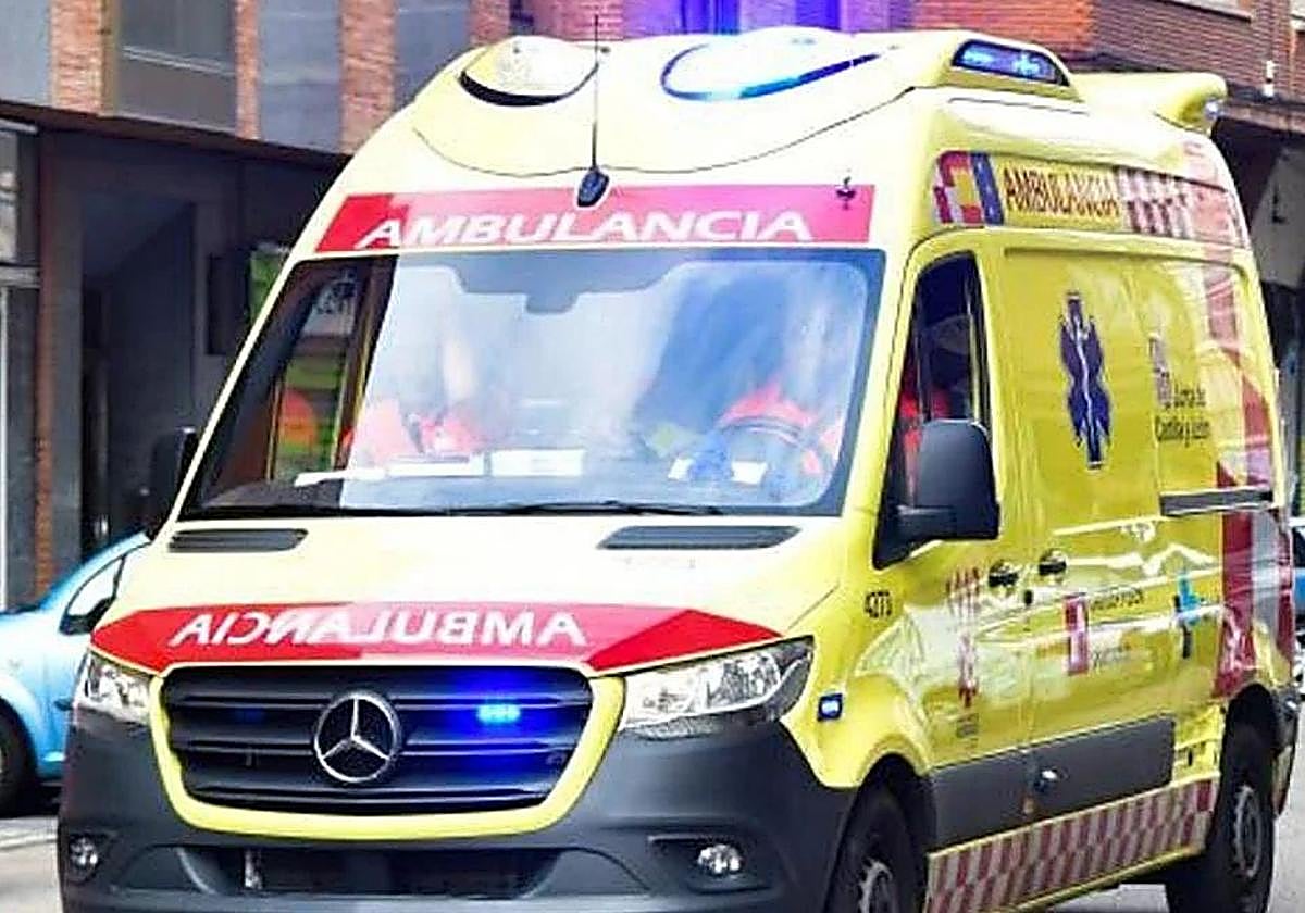 Ambulancia de Sacyl.