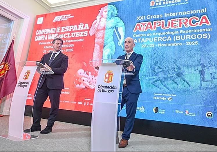 Presentación del XXI Cross Internacional de Atapuerca.