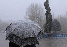 Se espera nieve en Burgos el viernes.