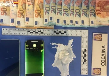 Detenido un joven en una céntrica calle de Burgos por tenencia de cocaína