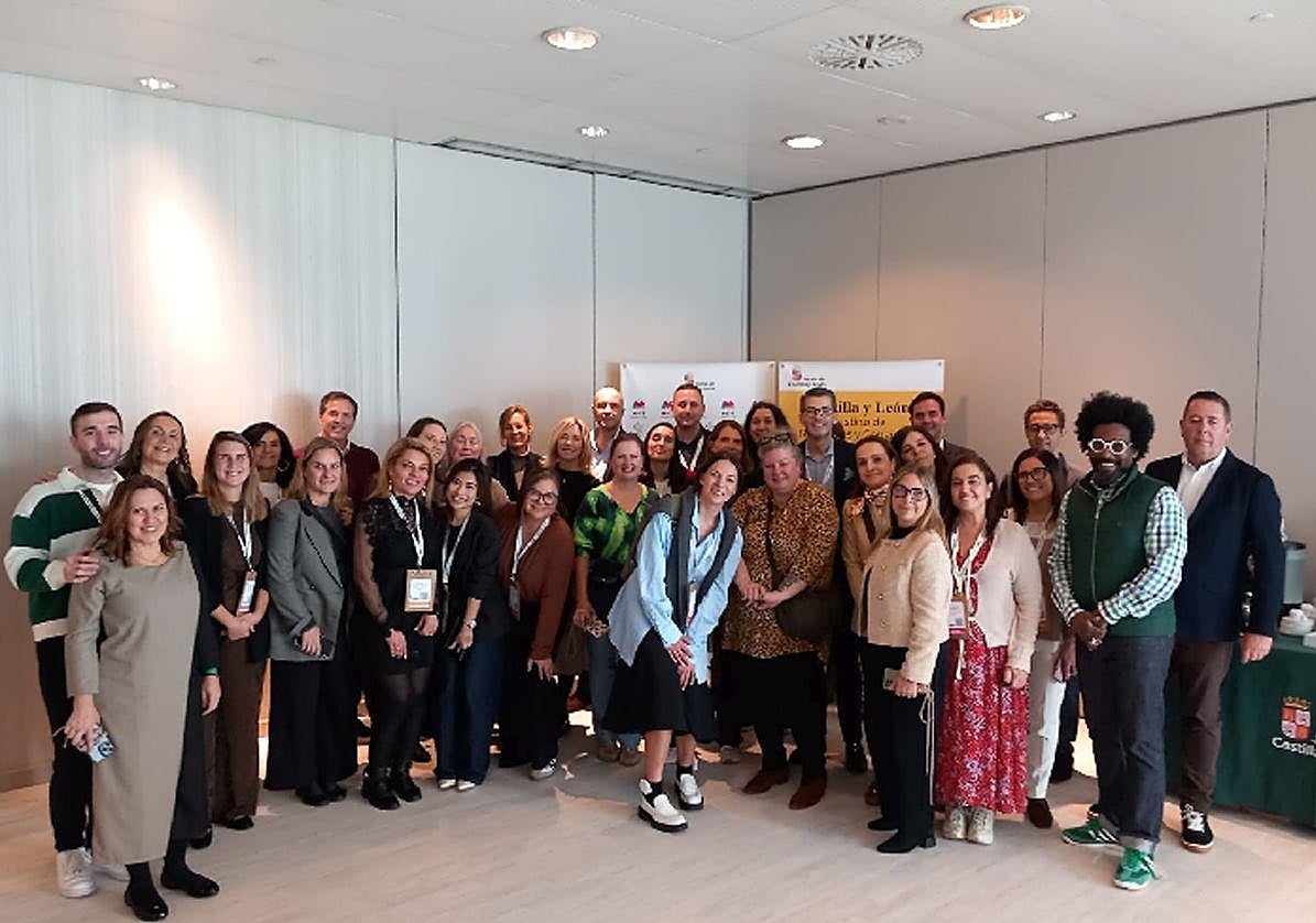 Representantes de la Oficina de Congresos de Burgos.
