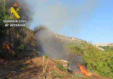 A disposición judicial en Burgos por provocar un incendio con una barbacoa