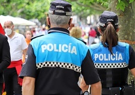Imagen de archivo de la Policía Local de Burgos
