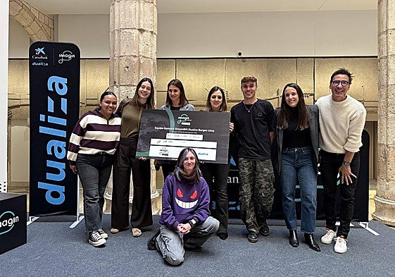 Equipo ganador del DreamBig de imagin.