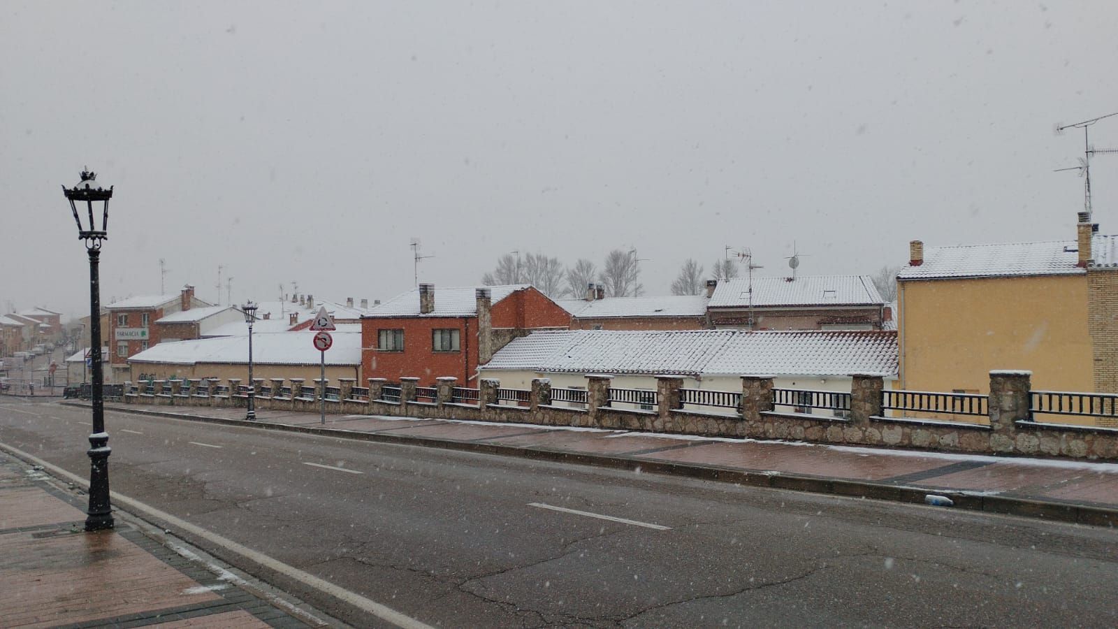 Las imágenes de la nieve que ha caído en Burgos