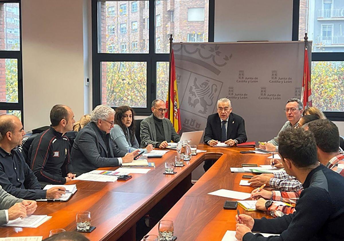 Reunión de reunión de revisión de las acciones de coordinación de la Campaña de Vialidad Invernal 2025-2026.