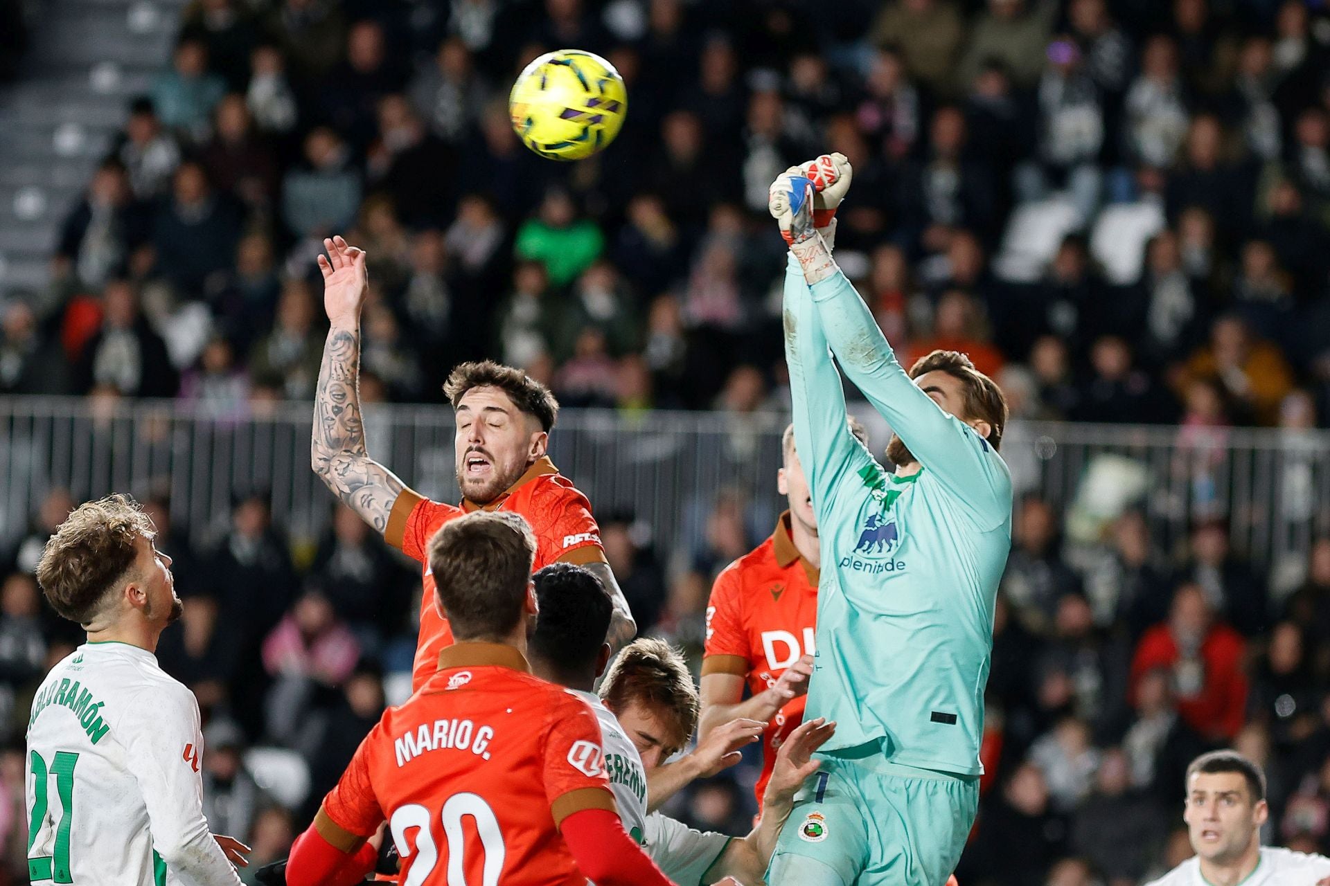 La derrota del Burgos CF frente al Racing, en imágenes