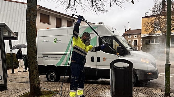 Burgos refuerza la limpieza de la ciudad con un plan de choque en 29 sectores hasta diciembre
