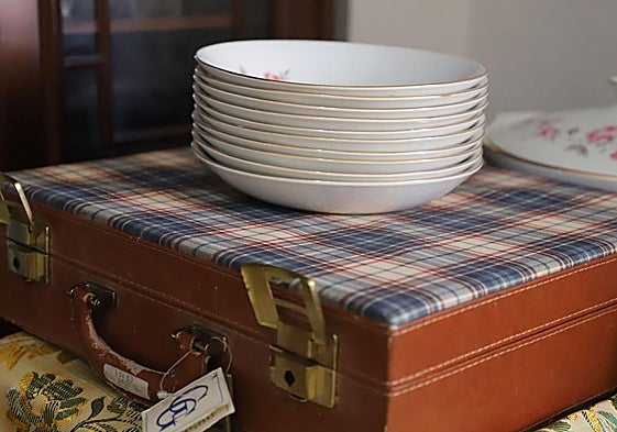 Imagen de archivo de un mercado efímero en Burgos.