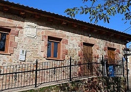 Bar municipal de Riocavado de la Sierra, en Burgos.