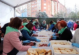 Fiesta de la Cecina de años anteriores.