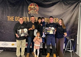 Imagen de la hamburguesa subcampeona del concurso
