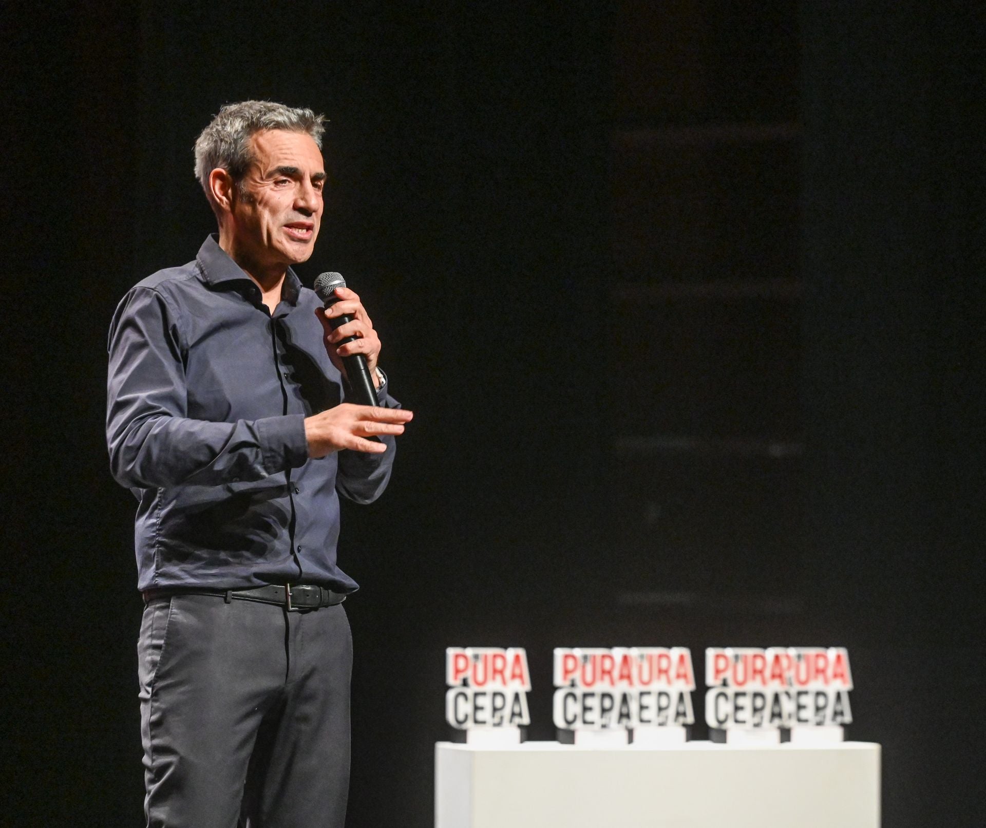 Dani de la Cámara hizo reir a todos los asistentes durante la gala. 