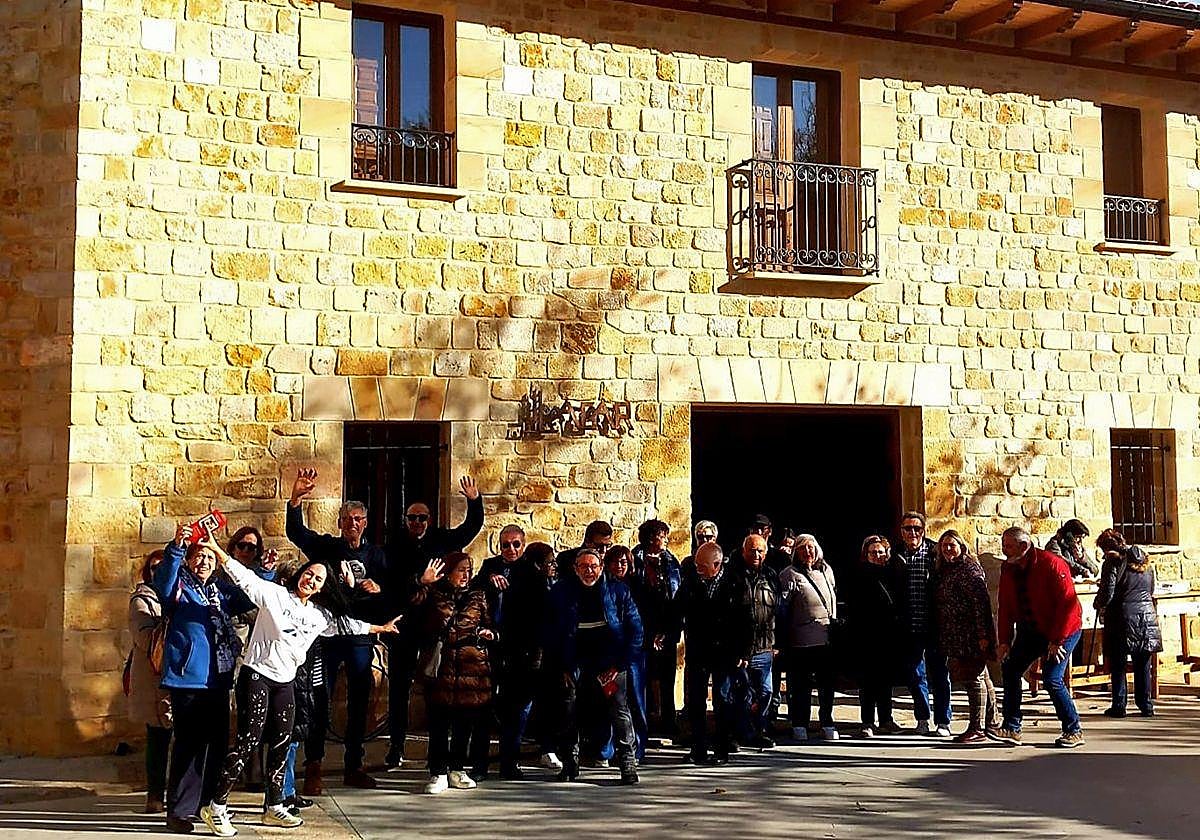 Imágenes de la visita al Museo Etnográfico de Montejo de San Miguel.