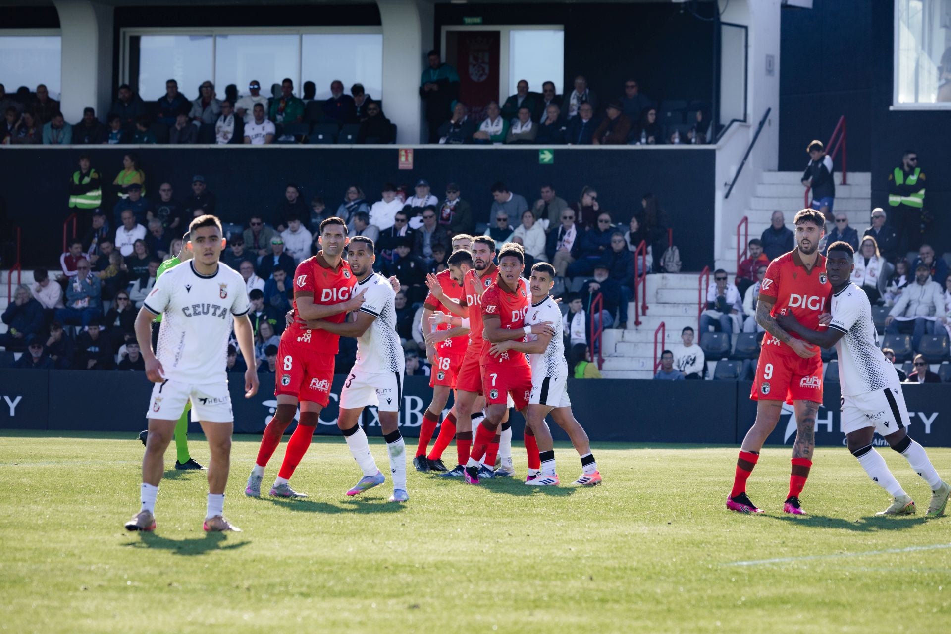 La derrota del Burgos CF en Ceuta, en imágenes