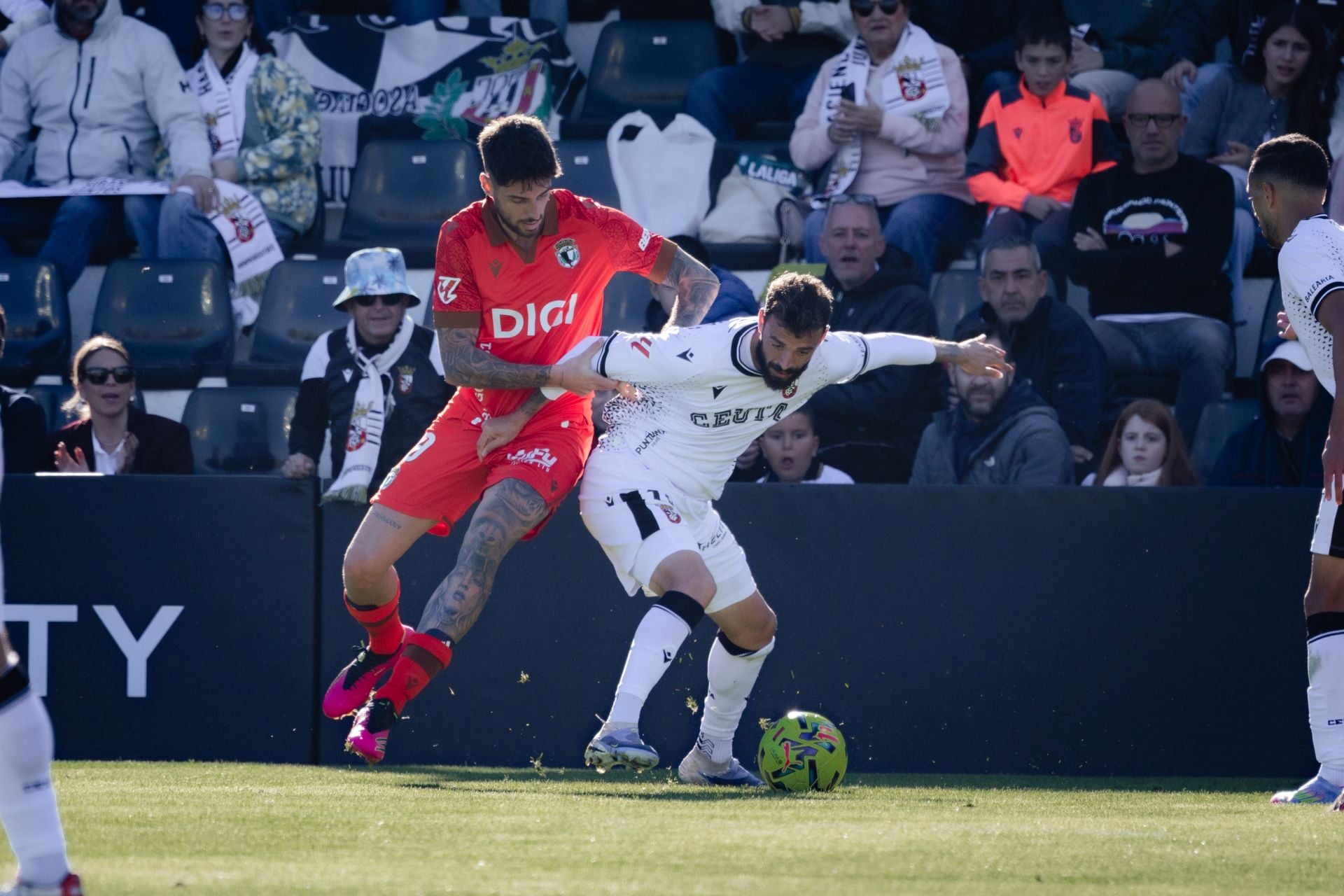 La derrota del Burgos CF en Ceuta, en imágenes